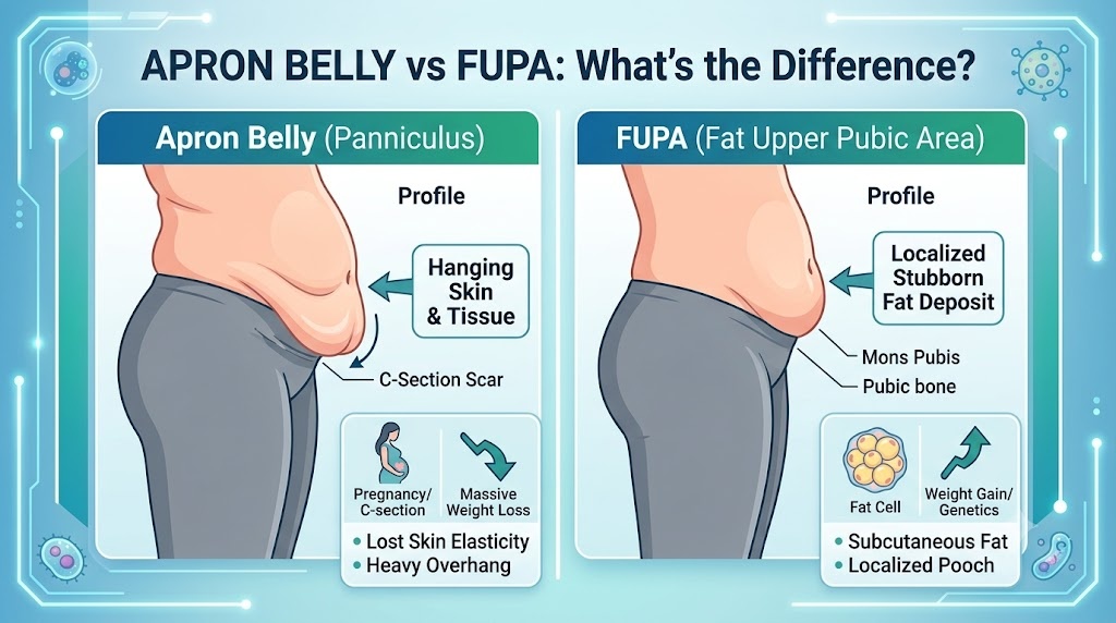 Apron Belly vs FUPA: What’s the Difference & How to Get Rid of It?