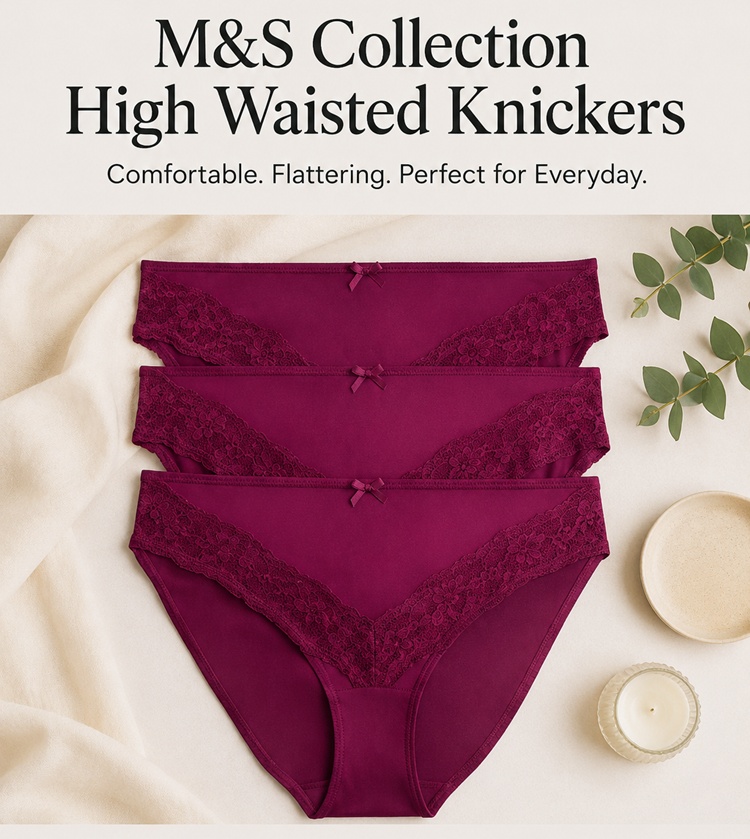 M&S Collection High Waisted Knickers — Best Everyday High-Street UK Choice