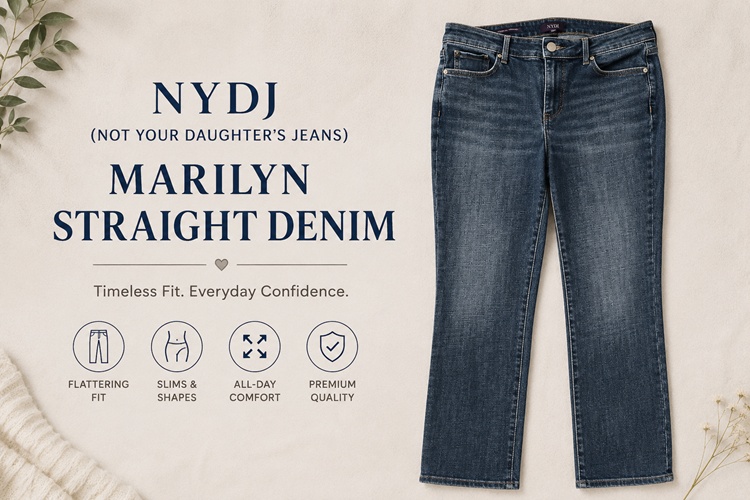 NYDJ (Not Your Daughter's Jeans) Marilyn Straight Denim