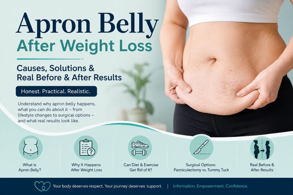 Apron Belly Before and After Weight Loss: Real Results