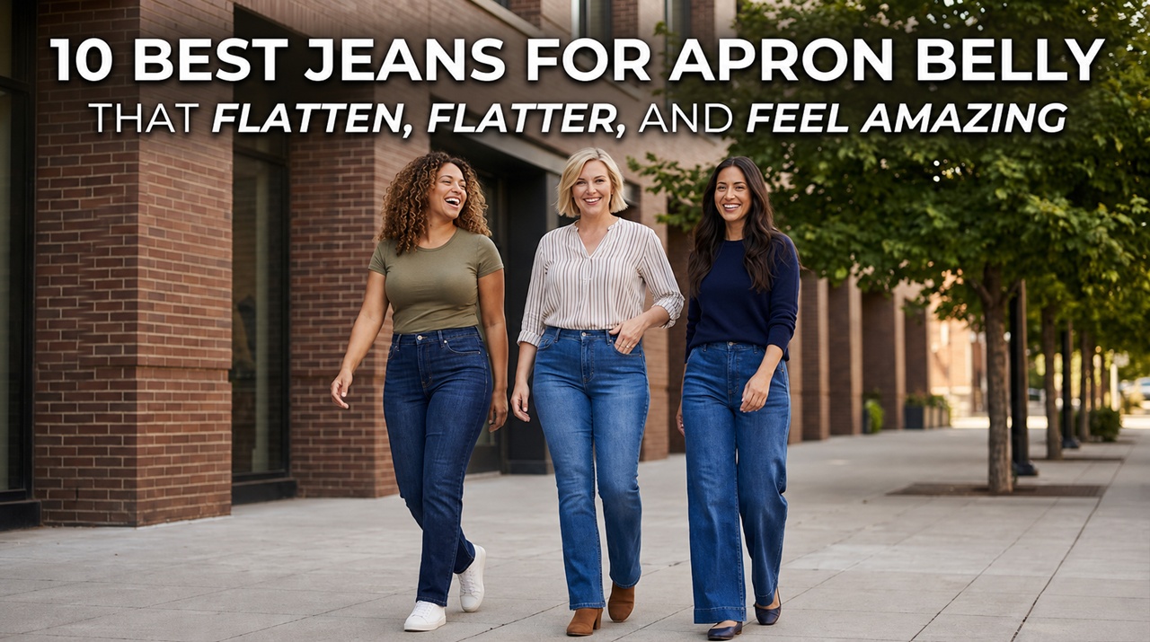 10 Best Jeans for Apron Belly That Flatten, Flatter, and Feel Amazing