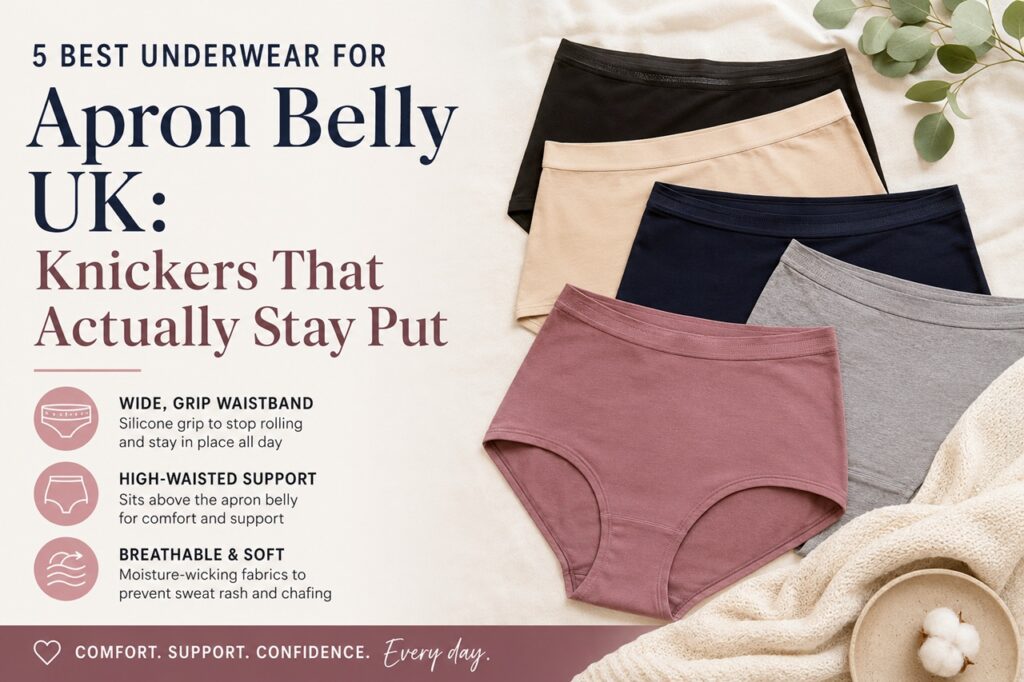 5 Best Underwear for Apron Belly UK: Knickers That Actually Stay Put