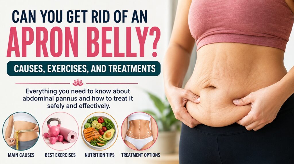 Can You Get Rid of an Apron Belly? A Quick Answer