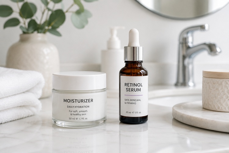 Skincare essentials for skin firmness and hydration