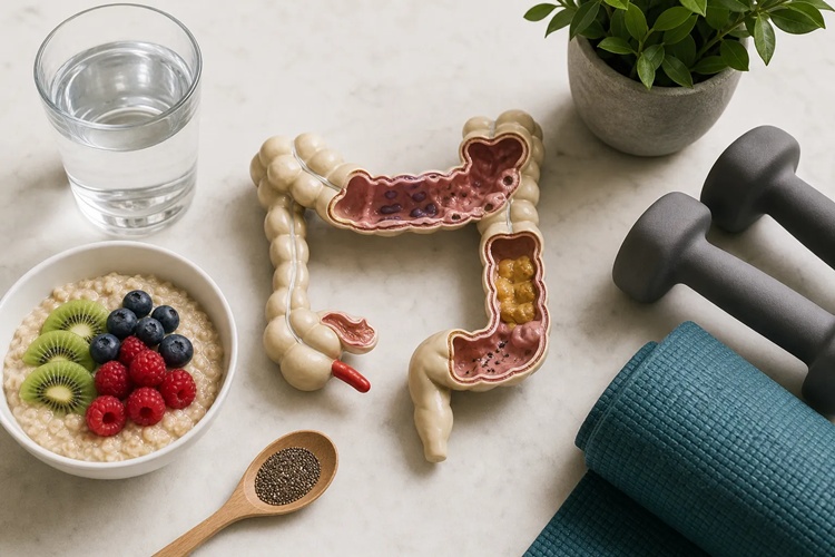 How to think about exercise to help bowel movement