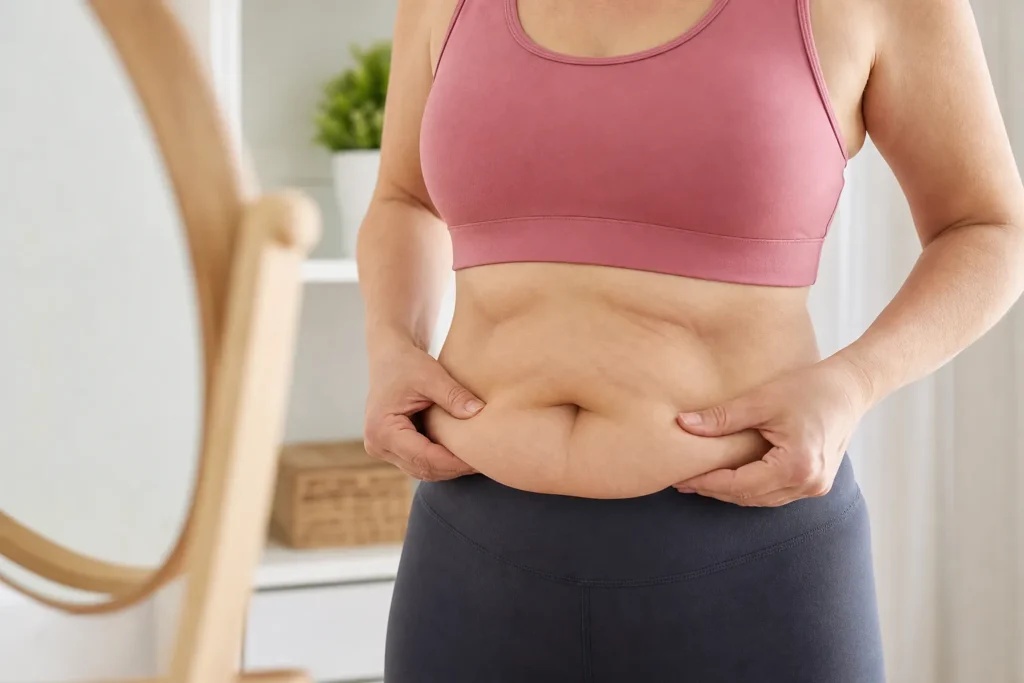Why an apron belly guide should separate fat from loose skin