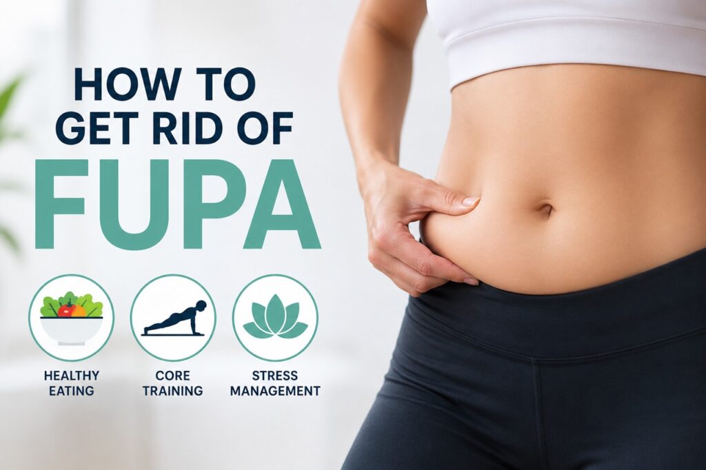 How to get rid of a FUPA and flatten lower belly fat