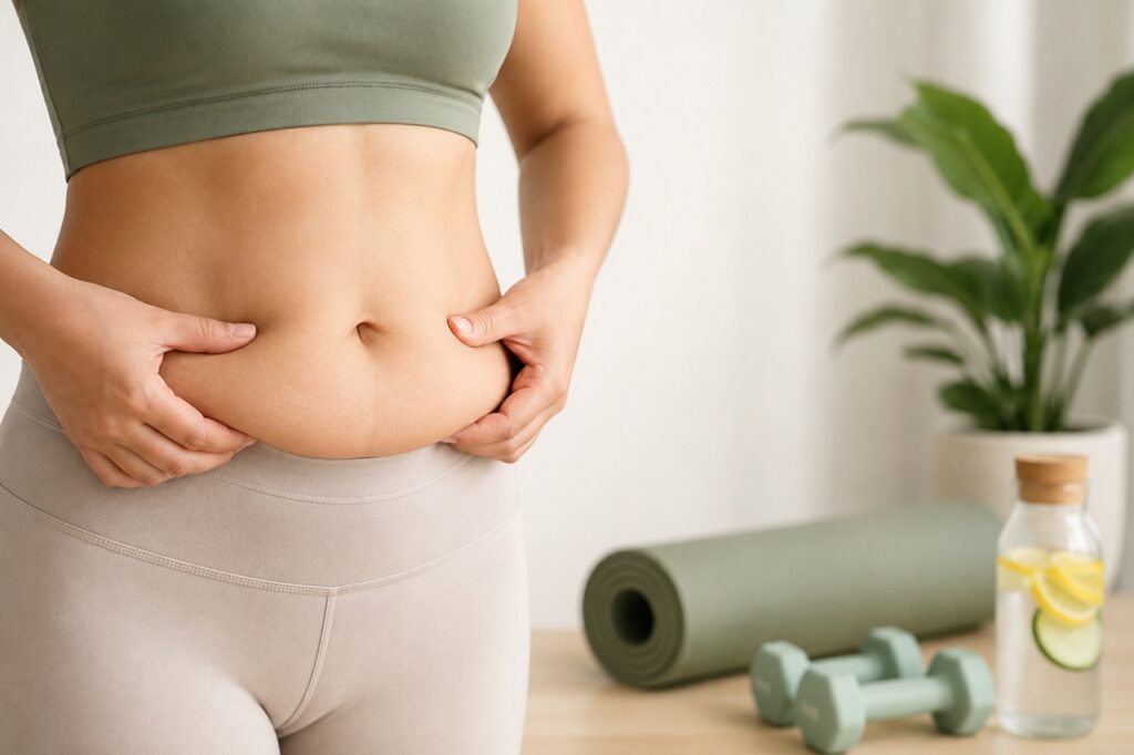 How to tighten apron belly skin without surgery naturally