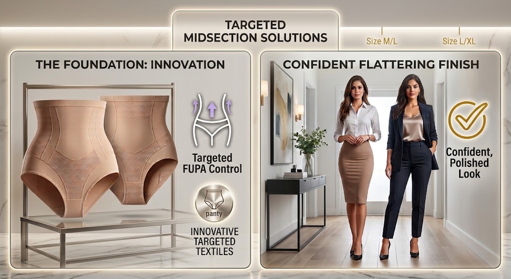 best shapewear for fupa