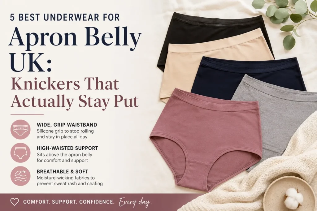 5 Best Underwear for Apron Belly UK: Knickers That Actually Stay Put