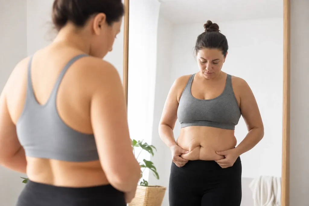 Apron belly vs bloating: how to tell the difference