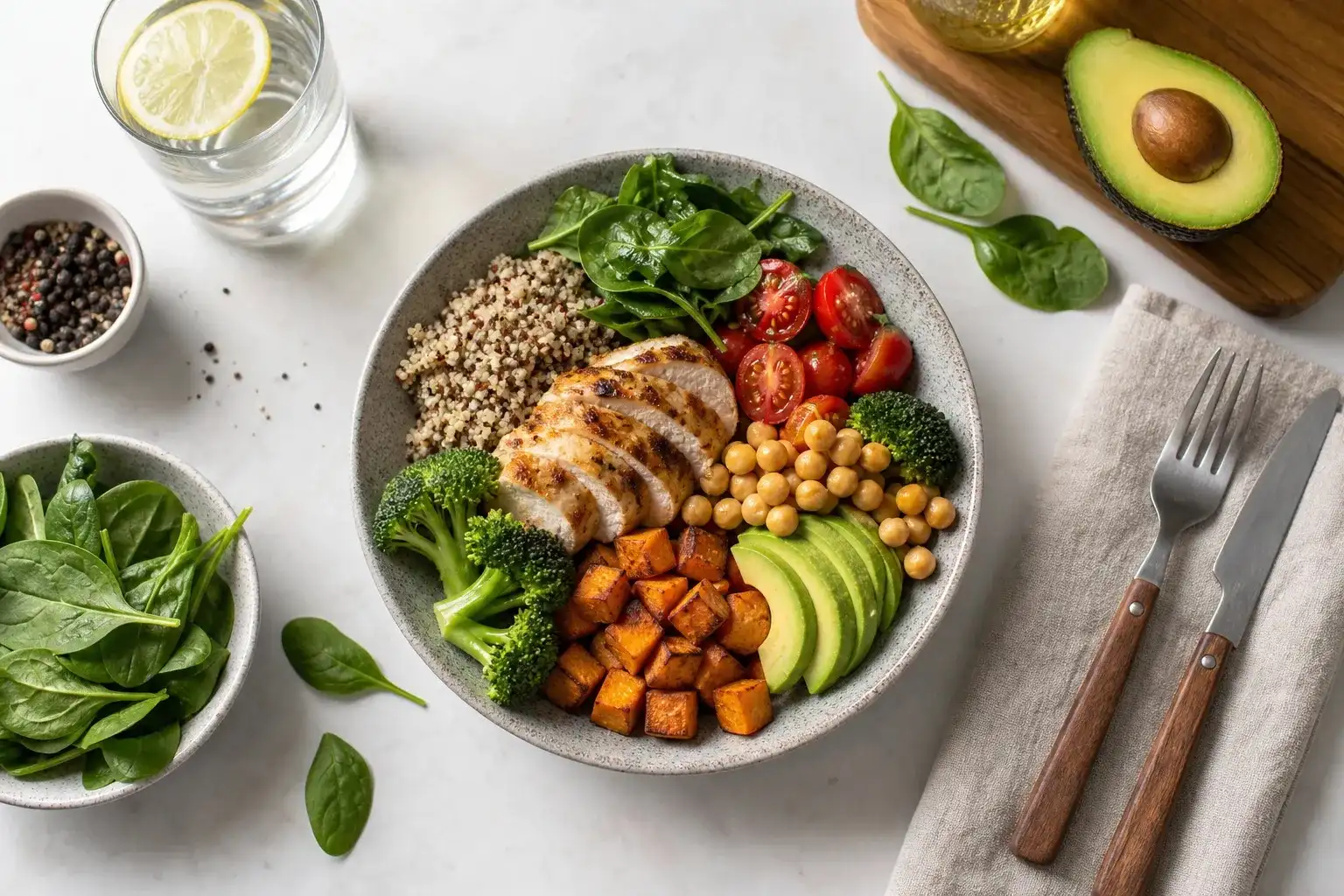 Related concepts and examples of nutrition and diet